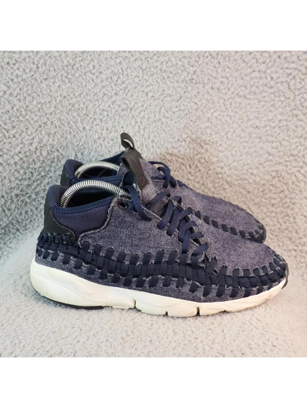 Nike Air Footscape Woven Chukka SE Obsidian 857874-400 sz 9